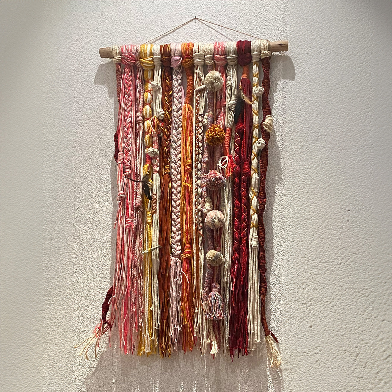 Quipu Sumaq Wandbehang der Inkas handgemacht aus Peru