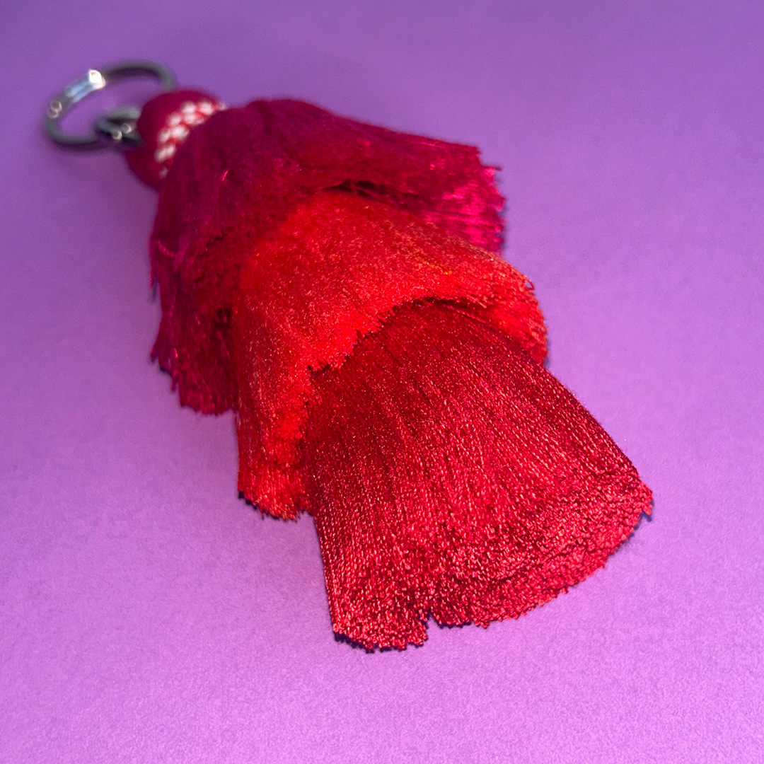 Pompones fucsia
