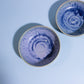 Medio Sopero handgetöpferte peruanische blau lila Schüssel